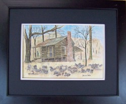 Lost Cabin. $270. framed 16x20 CPA1190109