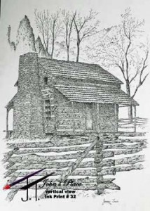 Pen & Ink John Oliver's Place 1 11x17 $25.00 32A390