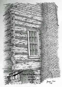 Pen & Ink The Bedroom Window $25.00 11x17 74A999