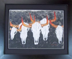 Red Horn LostHerd. $270. framed 16x20 CPA1131108