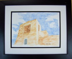 San Miguel Tower. $250. framed 16x20 CPA104708