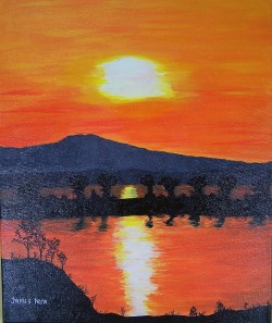 Sunset Bay              $125  .75x16x20       CAA127410