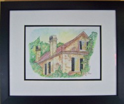 Twin Chimney's  $200. framed  16x20        CA93A506